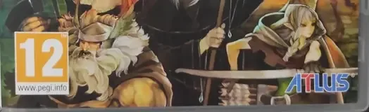 Dragon's Crown, the PEGI square on its front