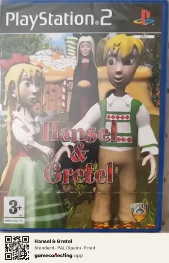 Hansel & Gretel PlayStation 2, Spain box front