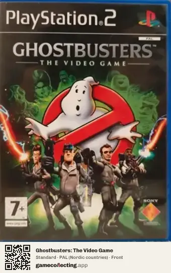 Ghostbusters: The Video Game PlayStation 2, Nordic countries box front