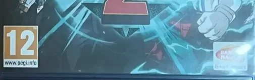 My Hero One's Justice 2, the PEGI square on its front
