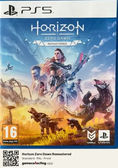 Horizon Zero Dawn Remastered PlayStation 5, PAL box front