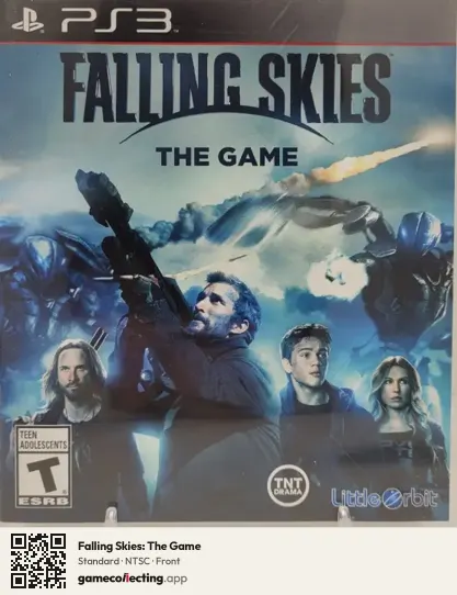 Falling Skies: The Game PlayStation 3, NTSC box front