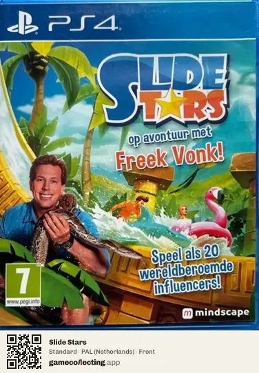 Slide Stars PlayStation 4, Netherlands box front