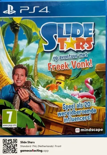 Slide Stars PlayStation 4, Netherlands box front