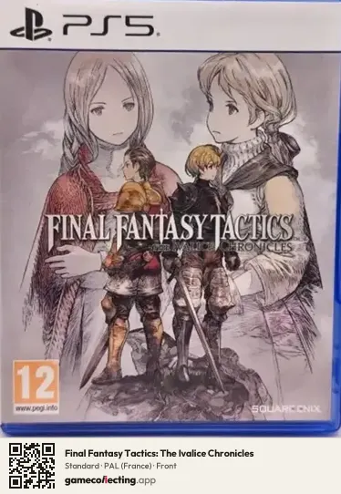 Final Fantasy Tactics: The Ivalice Chronicles PlayStation 5, France box front