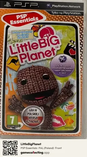 LittleBigPlanet PlayStation Portable, Poland box front