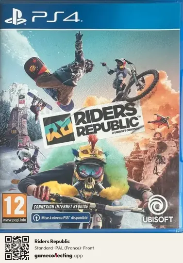 Riders Republic PlayStation 4, France box front