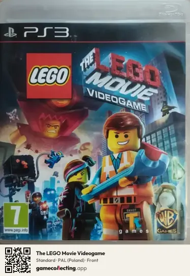 The LEGO Movie Videogame PlayStation 3, Poland box front