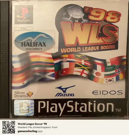 World League Soccer '98 PlayStation, United Kingdom box front