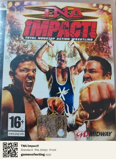 TNA Impact! PlayStation 3, Italy box front