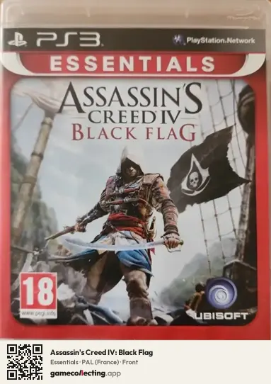 Assassin's Creed IV: Black Flag PlayStation 3, France box front