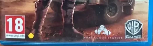Mad Max, the PEGI square on its front