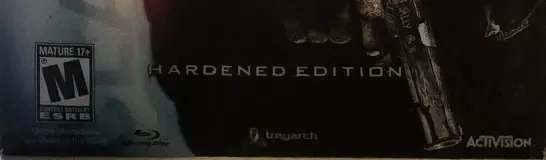 Call of Duty: Black Ops, the ESRB box on its front