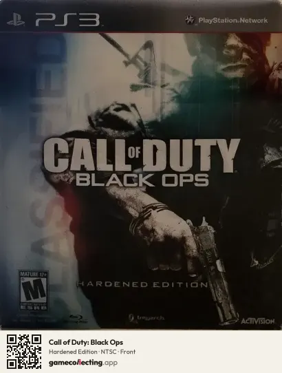 Call of Duty: Black Ops PlayStation 3, NTSC box front