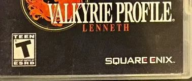 Valkyrie Profile: Lenneth, the ESRB box on its front