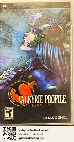 Valkyrie Profile: Lenneth PlayStation Portable, NTSC box front