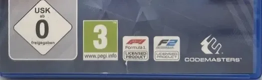 F1 2019, the USK square on its front