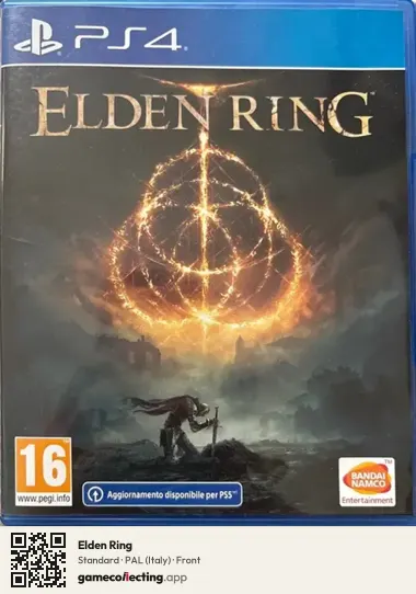 Elden Ring PlayStation 4, Italy box front