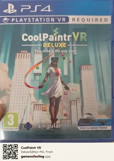 CoolPaintr VR PlayStation 4, PAL box front