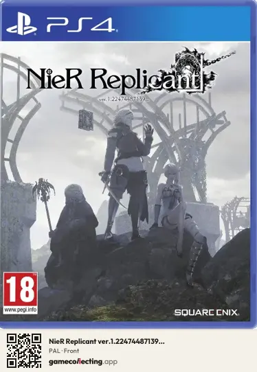 NieR Replicant ver.1.22474487139... PlayStation 4, PAL box front