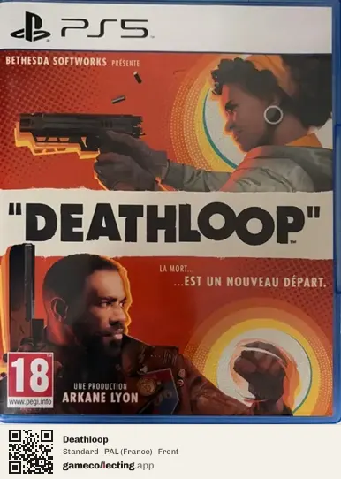 Deathloop PlayStation 5, France box front