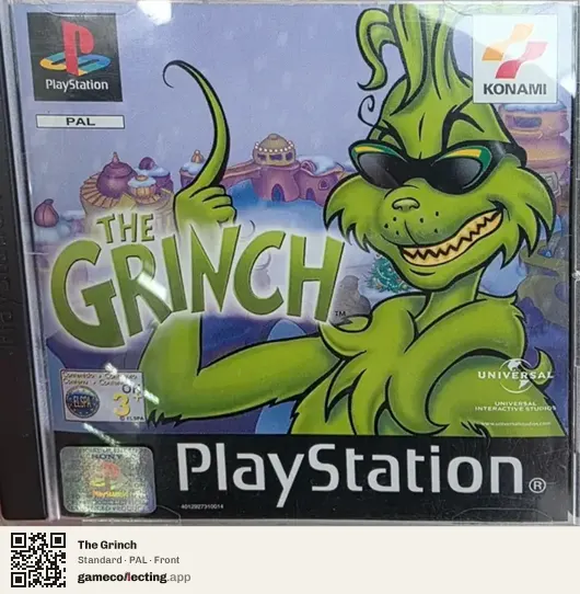 The Grinch PlayStation, PAL box front