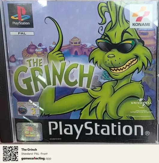 The Grinch PlayStation, PAL box front