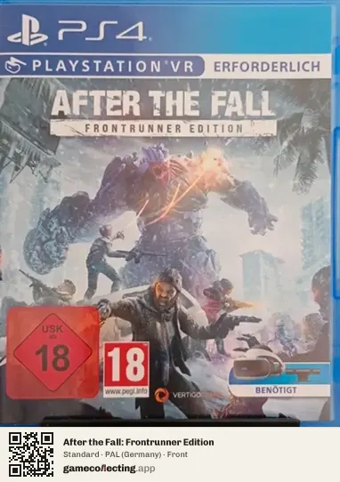 After the Fall: Frontrunner Edition PlayStation 4, Germany box front
