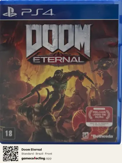 Doom Eternal PlayStation 4, Brazil box front