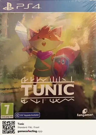 Tunic PlayStation 4, PAL box front