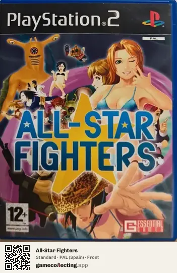 All-Star Fighters PlayStation 2, Spain box front