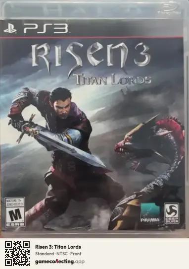 Risen 3: Titan Lords PlayStation 3, NTSC box front