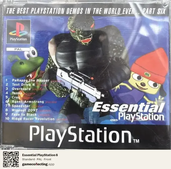 Essential PlayStation 6 PlayStation, PAL box front