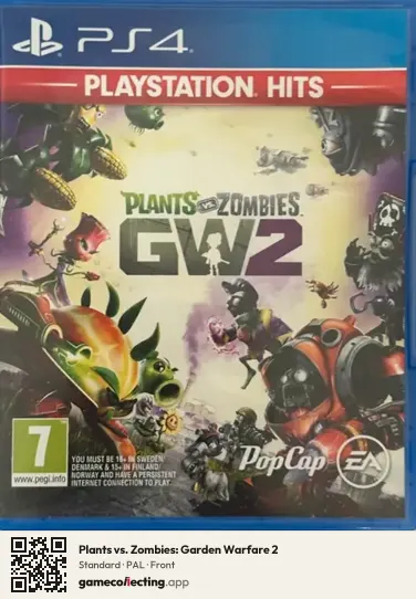Plants vs. Zombies: Garden Warfare 2 PlayStation 4, PAL box front