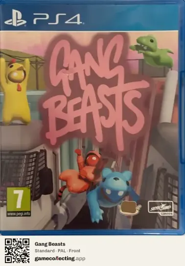 Gang Beasts PlayStation 4, PAL box front