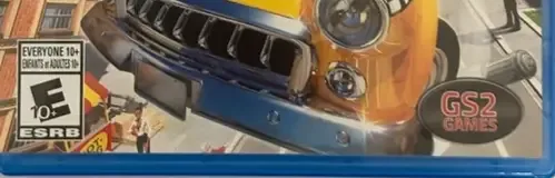 Taxi Chaos, the ESRB box on its front
