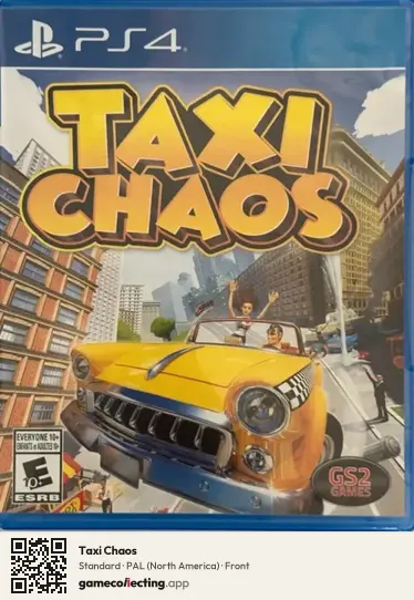 Taxi Chaos PlayStation 4, North America box front