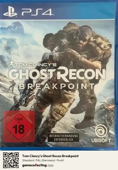 Tom Clancy's Ghost Recon Breakpoint PlayStation 4, Germany box front