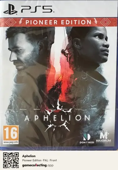 Aphelion PlayStation 5, PAL box front