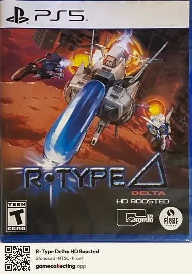 R-Type Delta: HD Boosted PlayStation 5, NTSC box front