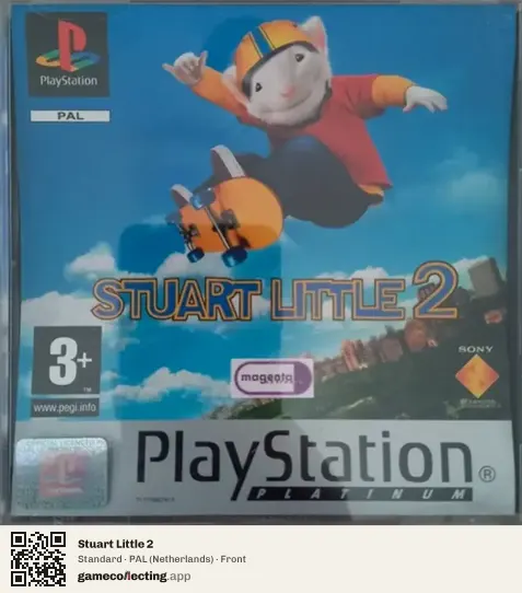 Stuart Little 2 PlayStation, Netherlands box front