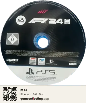 F1 24 PlayStation 5, PAL disc