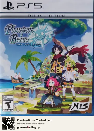 Phantom Brave: The Lost Hero PlayStation 5, NTSC box front