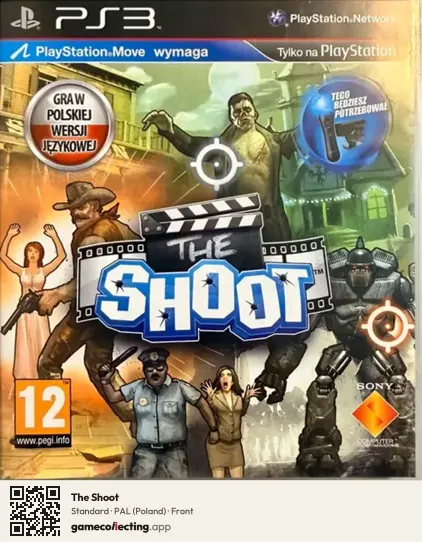 The Shoot PlayStation 3, Poland box front