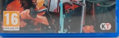Fate/Samurai Remnant, the PEGI square on its front