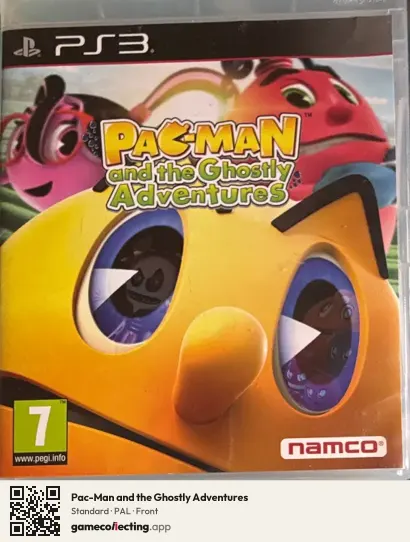 Pac-Man and the Ghostly Adventures PlayStation 3, PAL box front