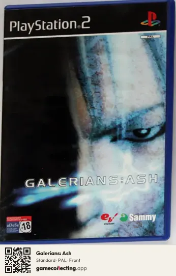 Galerians: Ash PlayStation 2, PAL box front