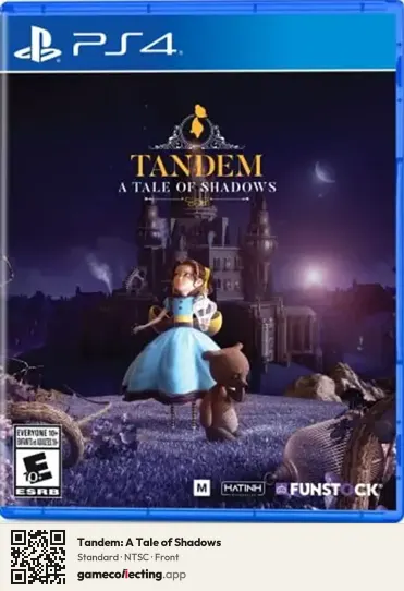 Tandem: A Tale of Shadows PlayStation 4, NTSC box front