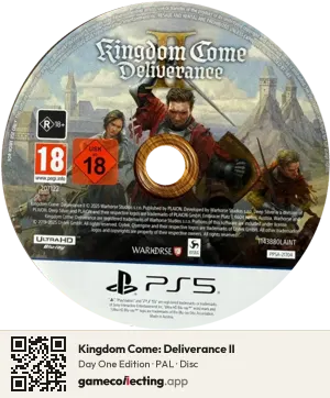 Kingdom Come: Deliverance II PlayStation 5, PAL disc