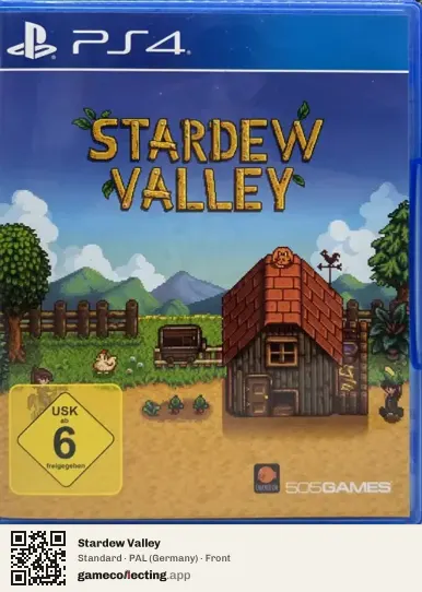 Stardew Valley PlayStation 4, Germany box front